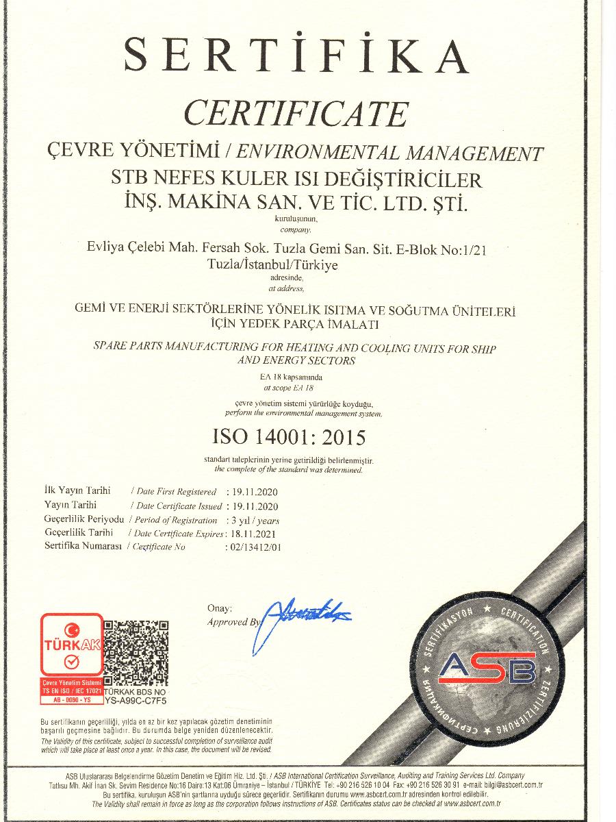 ISO 14001 - 2015